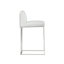 Tabouret de comptoir Dean - Acier inoxydable - Blanc Cantina-1188019361-1188019366-1190378571