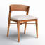 Chaise rembourrée Florine
