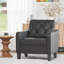 Fauteuil en similicuir-1873726864