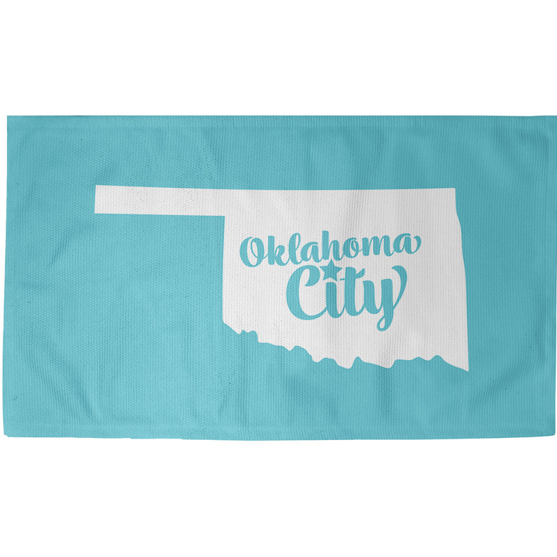 Tapis bleu oklahoma city oklahoma, Rectangle 5 pi x 7 pi