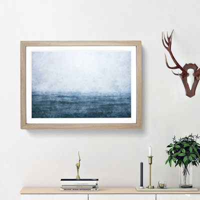 Ocean Rain in Cambodia - Picture Frame Graphic Art Print