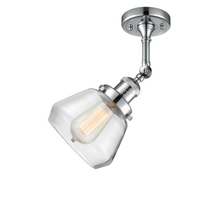 Rivka Glass Semi Flush Mount