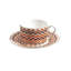 Missoni Tea Cup & Saucer ICONIC Set in Luxury Box diam. 3.3in, H 2.3in, cap. 7.5 oz, Saucer dim. 6in-2126607467