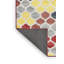 Tapis abstrait rouge / brun / jaune-1864193233