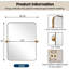 Miroir de salle de bain mural moderne inclinable | Cadre pivotant en acier inoxydable-1496343117-1508626406
