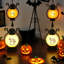 Ensemble de 2 lumières citrouilles d'Halloween