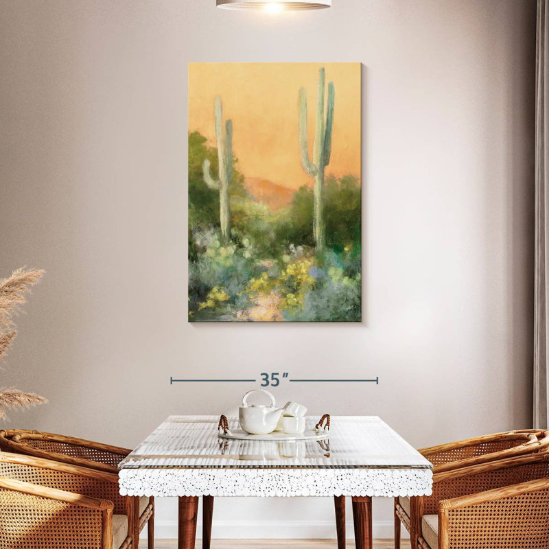 Harnek Orange Sunrise Desert I, 45" H x 30" W