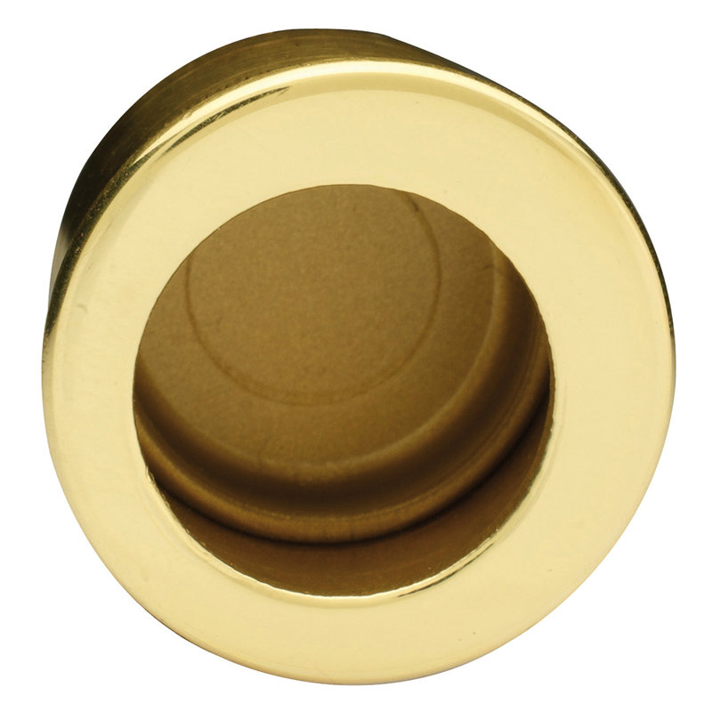 Italian Sliding Door Accessory, Polished Brass