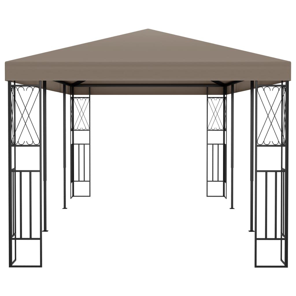 600 cm x 300 cm Terrassenpavillon Cassilyn aus Stahl