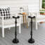 Ensemble de 2 tables d'appoint en acier 26 po Martini