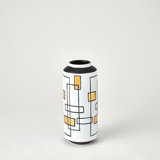 Sgraffito Handmade Ceramic Table Vase