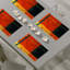 Napperon abstrait en polyester