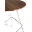 Ingle Elm Round Wood Top Dining Table