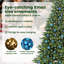 Artificial Christmas Tree with 300 LEDs Green PE and PVC-581627547-581627553