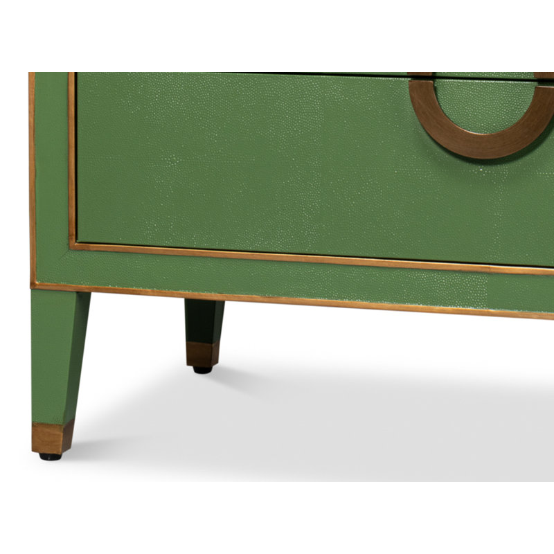Shagreen 76'' W Sideboard, Green