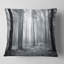 Coussin de forêt noir et brouillard-29600642-29600639