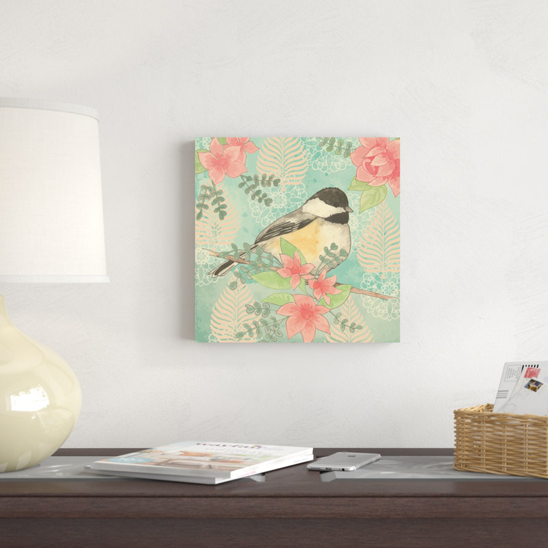 Chickadee Day I, H 12 po x l 12 po x P 1,25 po