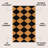 Paige Modern Classic Diamond-Patterned Coir Natural/Black Indoor/Outdoor Doormat-159069550