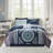 Loretta Bohemian Medallion Reversible Comforter Set with Bed Sheets-468942154-453009717