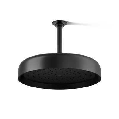 Statement 2.5 GPM Round 12 in. Rainhead with Katalyst Air-Induction Technology