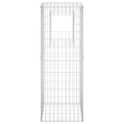 Silver Iron Basket Post