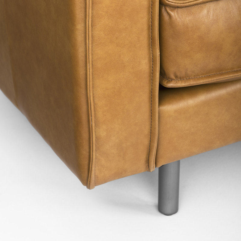 Ladanian Upholstered L-Shaped Sectional, Right Hand Facing
