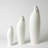 Indentation Vase-Matte White-43401128