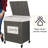 Metal Rolling Laundry Basket