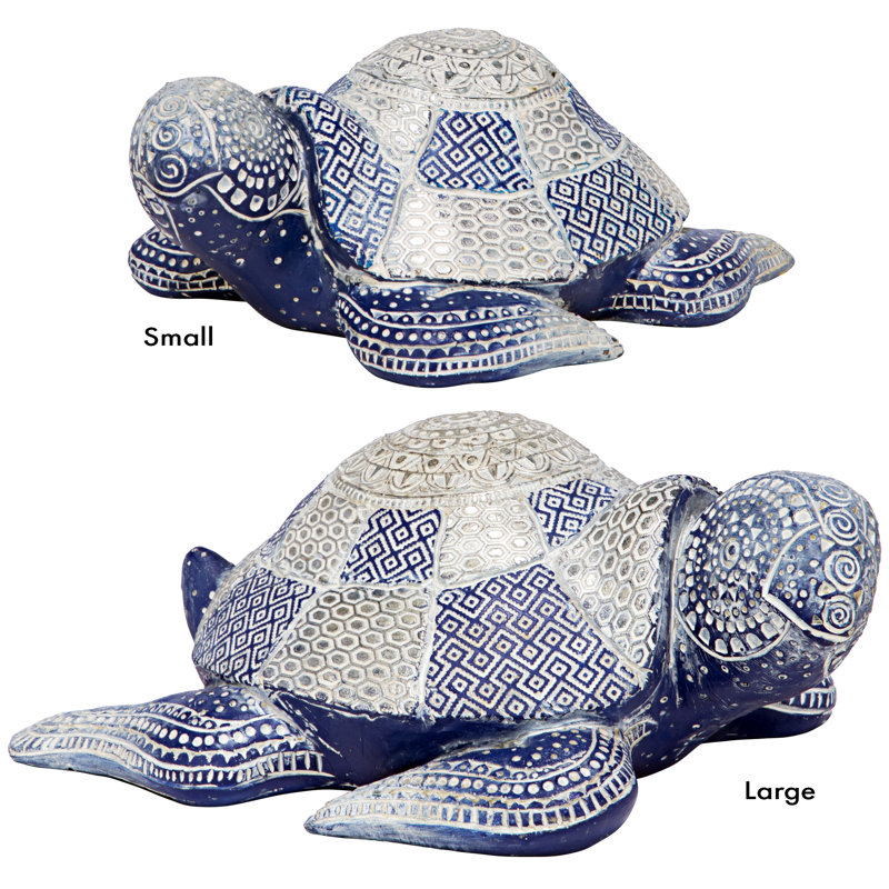 2 Piece Harmony Sea Turtle Figurines