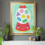 Gumball Shapes - Peinture sur toile encadrée-1034293433-1034293412