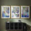 «Gathering up the Goddess I», impression sur mesure encadrée de qualité supérieure - 3 pièces-281319834-281319835