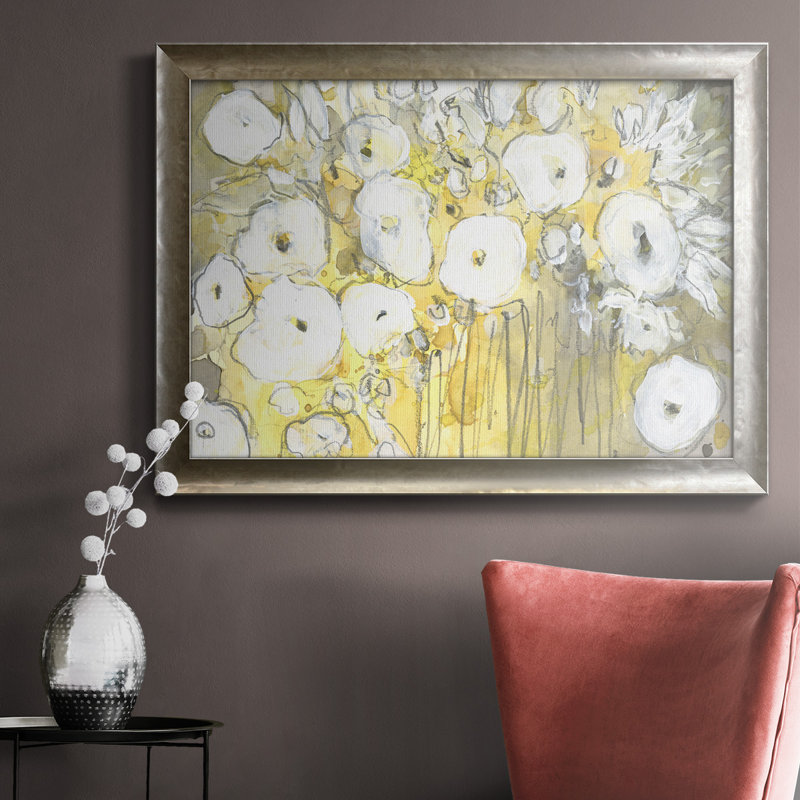 Toile encadrée de qualité supérieure «Heirloom Treasure I» - prête à être accrochée, H 24 po x l 36 po
