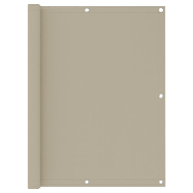 Chauvigny Vinyl Yard/Privacy Fence, Beige, 120cm H x 400cm W x 0.15cm D