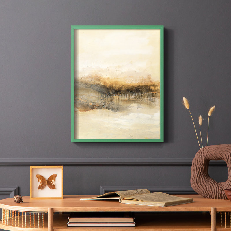 Keeping Secrets I Framed Print - Solid Wood, Green Single Picture Framed, 10" H x 8" W