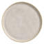 Assiette plate en grès de 10,8 po Linhas