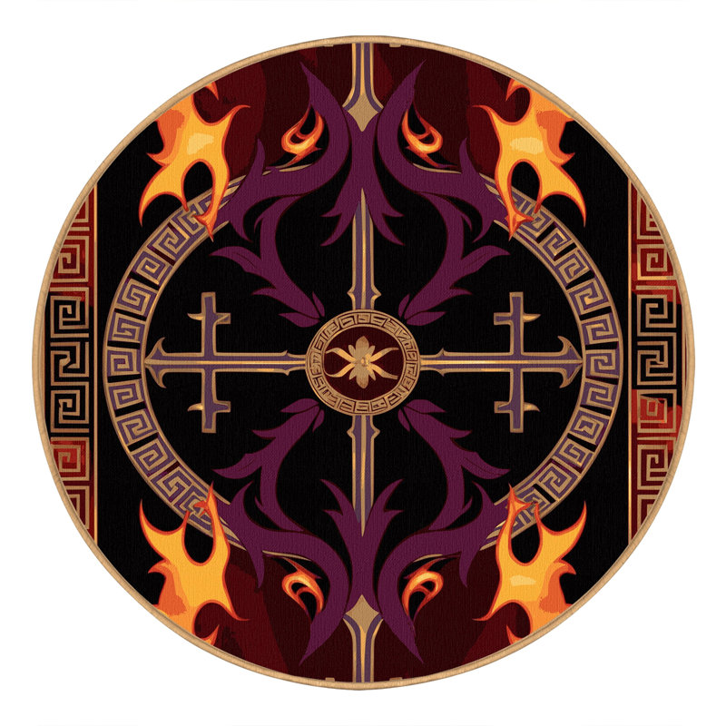 Rose Of Antiquity Rug, Round 7'