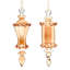Shiny Chandelier Ornament - 7 Inches Set Of 6