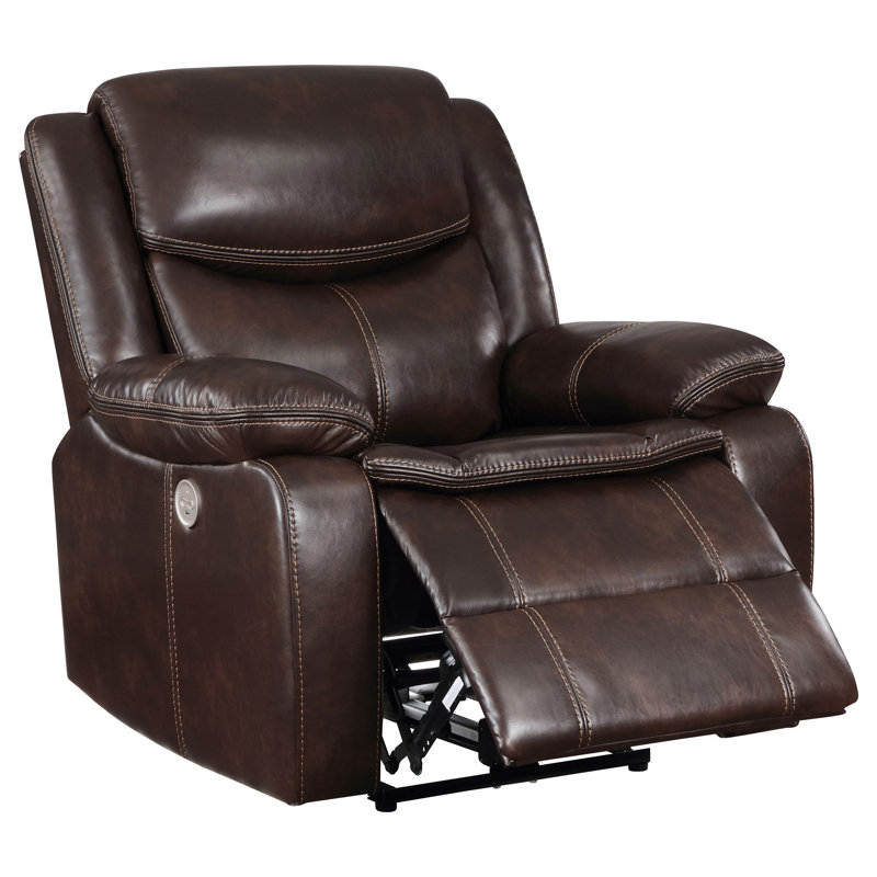 Fauteuil inclinable électrique Salerno, Dark Brown