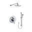 Système de douche complet à double fonction Vienna avec valve brute-39708000
