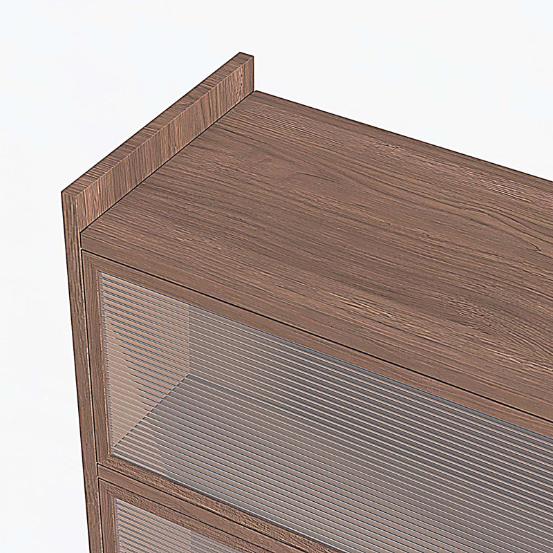 44'' Tall Metal 3 Flip Doors Cabinet, Bookcase with Storage, (3 Shelves) 44.09" H x 31.5" W x 13.8" D
