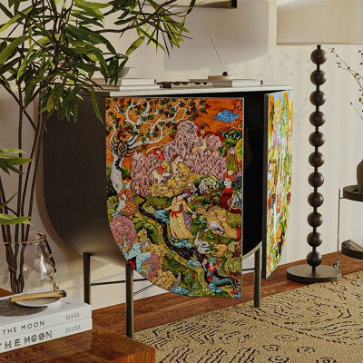 Armoire d'appoint multifonctionnelle Art salon
