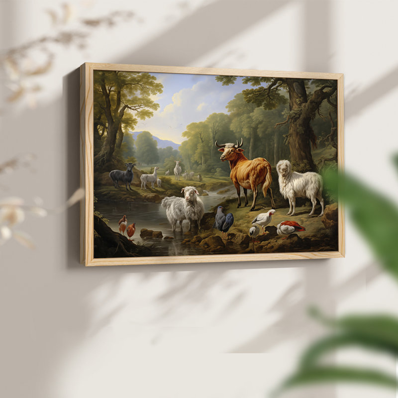 Faune, série XXVI, reproduction encadrée, H 8 po x l 10 po, Naturel