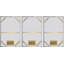 Marble Rumble Triptych, reproduction d'art sur toile tendue 3 pièces-33342461