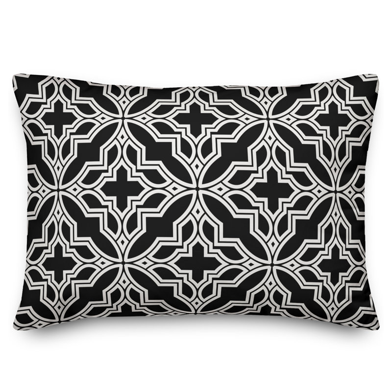 Coussin Geo, Noir