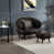 Black Faux Leather