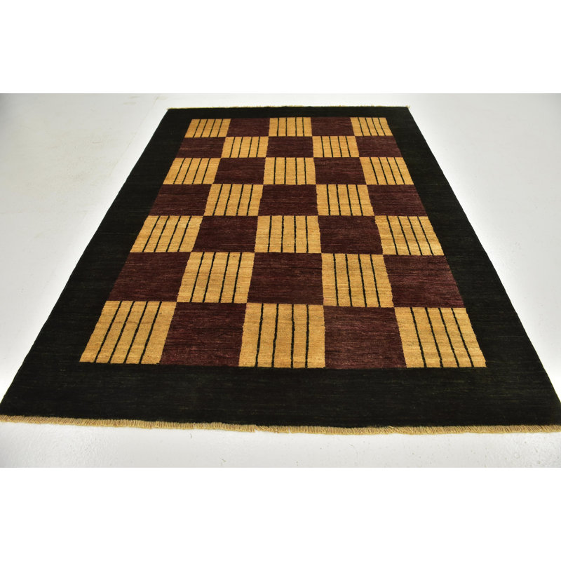 Didcot One-of-a-Kind 4'10" X 6'6" New Age Wool Area Rug in