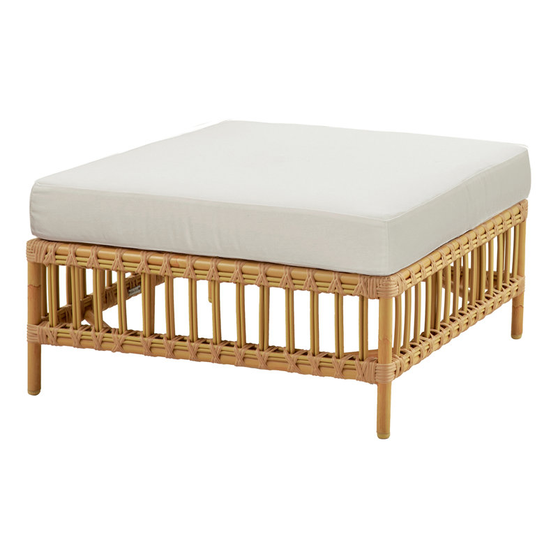 Repose-pieds d'extérieur avec coussin Maggie