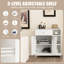Armoire de salle de bain autoportante Anyree