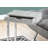 Accent Table, C-shaped, End, Side, Snack, Storage Drawer, Living Room, Bedroom, Metal, Laminate, Contemporary, Modern-926689231