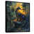 Black Floater Framed Canvas